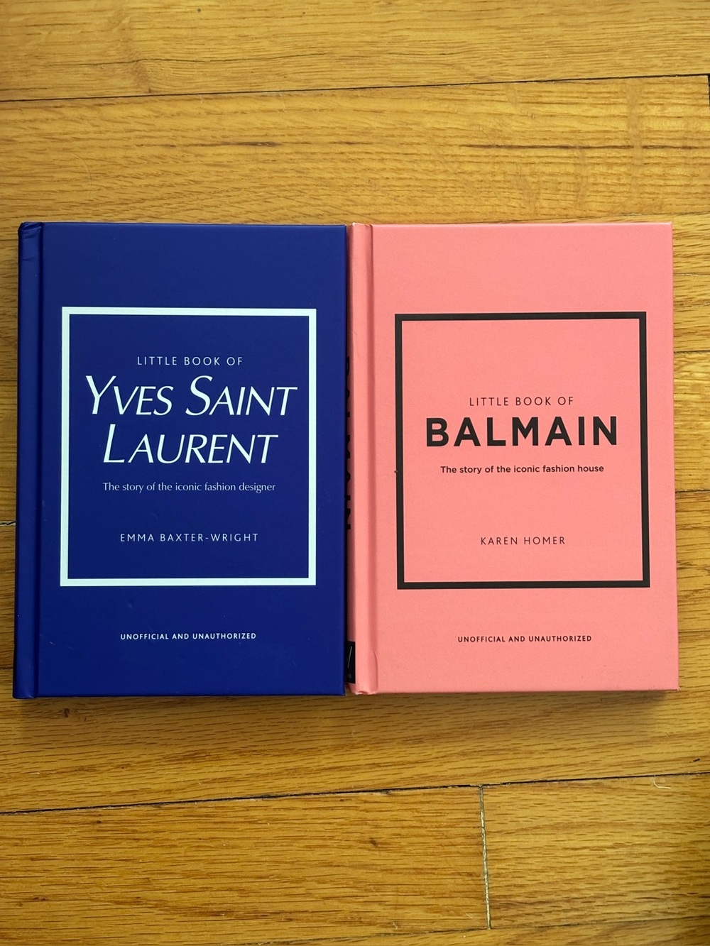 Two Fashion Books: Balmain & Yves St. Laurent